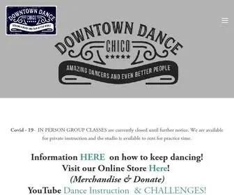 Downtowndancechico.com(Downtowndancechico) Screenshot