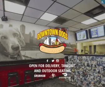 Downtowndogschicago.com(Downtown Dogs) Screenshot