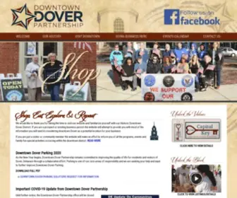 Downtowndoverpartnership.com(Shop, Eat, Explore, & Repeat) Screenshot