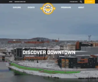 Downtowneauclaire.org(Downtown Eau Claire) Screenshot