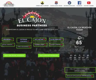 Downtownelcajon.com(Downtown El Cajon) Screenshot