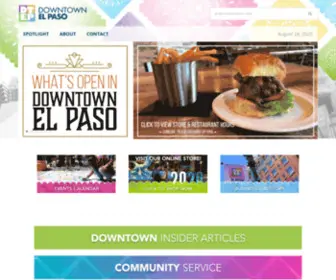 Downtownelpaso.com(Keepin' it Authentico in Downtown El Paso) Screenshot