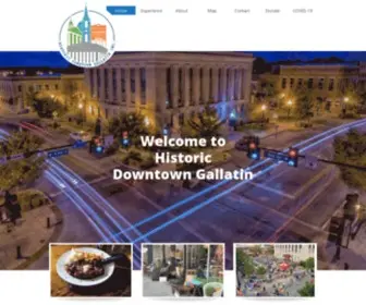 Downtowngallatin.com(Downtown Gallatin) Screenshot