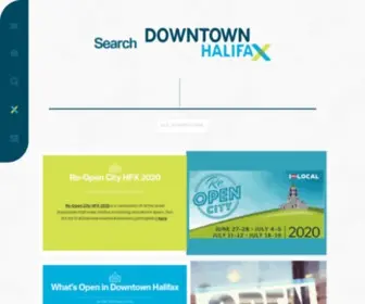 Downtownhalifax.ca(Downtown Halifax) Screenshot
