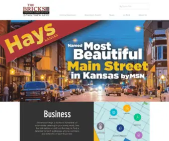 Downtownhays.com(Historic District) Screenshot