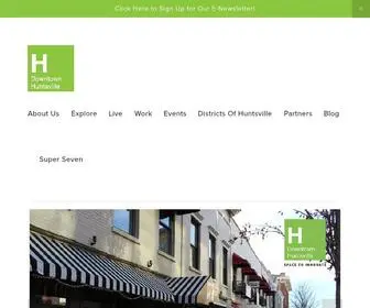 Downtownhuntsville.org(Downtown Huntsville) Screenshot