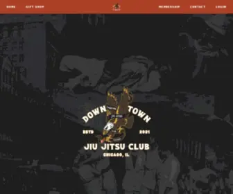 Downtownjiujitsuclub.com(Redzovic Jiu Jistsu) Screenshot