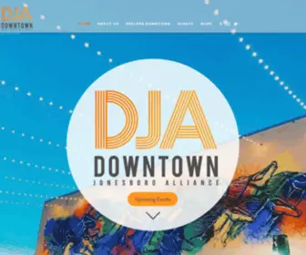 Downtownjonesboro.com(DJA) Screenshot