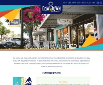 Downtownnewbraunfels.com(New Braunfels Downtown) Screenshot