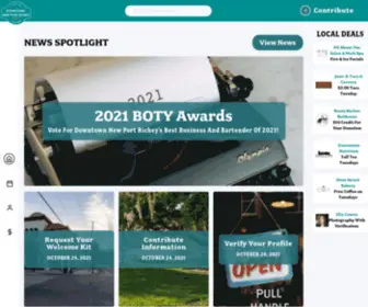 Downtownnewportrichey.com(Downtown New Port Richey) Screenshot