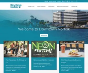Downtownnorfolk.org(Downtown Norfolk) Screenshot