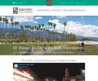 Downtownsb.org(Downtown Santa Barbara) Screenshot