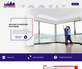 Downtownselfstorage.net(Sentinel Storage Calgary) Screenshot