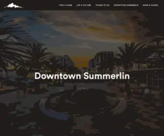 Downtownsummerlin.com(Downtownsummerlin) Screenshot