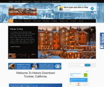 Downtowntruckee.com(Truckee, Californiia) Screenshot