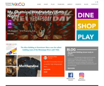 Downtownwacotx.com(Get More Information on Things To Do In Waco Texas) Screenshot