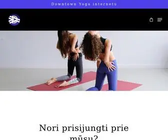 Downtownyoga.lt(Mobili jogos ir pilateso studija) Screenshot