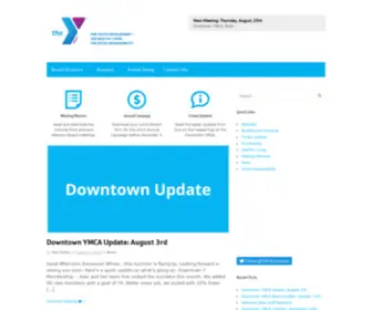 Downtowny.org(Downtown YMCA) Screenshot