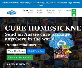 Downunderbox.com.au(The Perfect Aussie Care Package) Screenshot