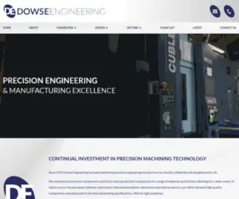 Dowse-Engineering.com(Precision Engineering Services) Screenshot