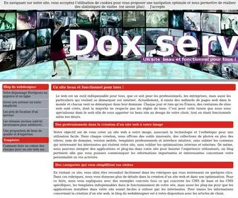 Dox-Serv.com(Un site beau et fonctionnel pour tous) Screenshot