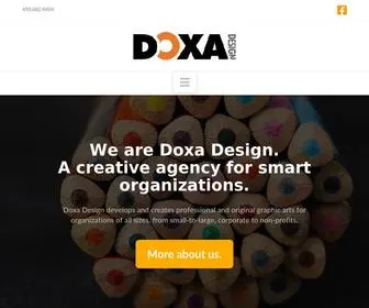 Doxa.ca(Professional and original graphic arts) Screenshot