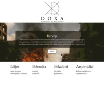 Doxa.lt(DOXA yra pagrįstas nuomones) Screenshot