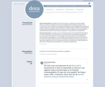 Doxacomunicacion.es(Doxa) Screenshot