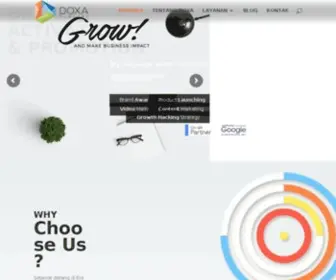 Doxadigital.com(Award Winning Digital Marketing Agency in Jakarta) Screenshot