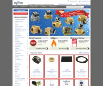 Doxon.com(Commercial Washer & Dryer Parts) Screenshot