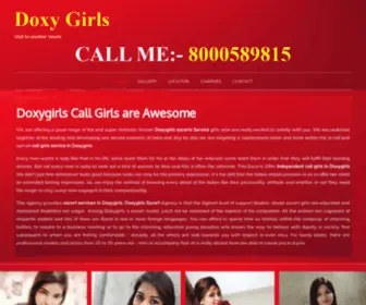 Doxygirls.com(Rishikesh Escorts Service) Screenshot