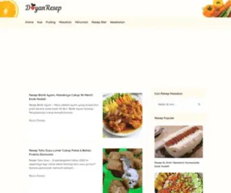 Doyanresep.com(Kumpulan Masakan Favorit) Screenshot