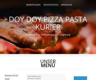 Doydoypizzapastakurier.ch(Doy Doy Pizza Pasta Kurier) Screenshot