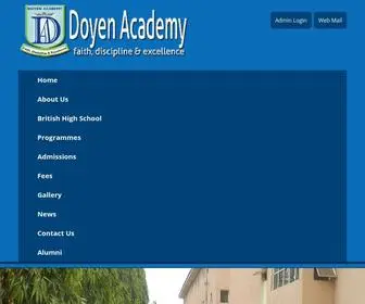 Doyenacademy.org(Doyen Academy) Screenshot