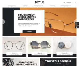 Doyle.ca(Optométriste et Lunetterie) Screenshot