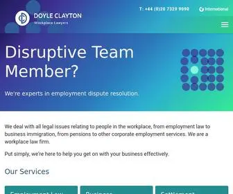 Doyleclayton.co.uk(Doyle Clayton) Screenshot