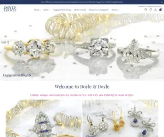 DoyleDoyle.com(Antique Jewelry) Screenshot