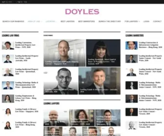 Doylesguide.com(Doyle's Guide) Screenshot