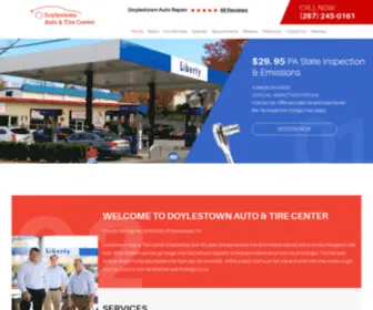 Doylestownautotire.com(Doylestown Auto and Tire Center) Screenshot