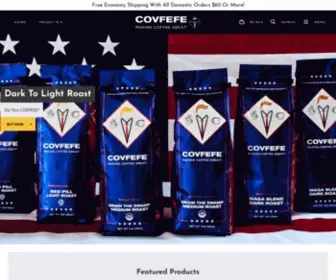 DoyoucovFefe.com(AMERICA FIRST) Screenshot