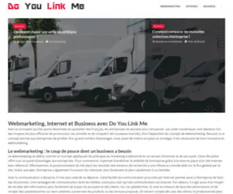 Doyoulinkme.com(Les liens du web sont sur do you link me) Screenshot