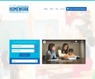 Doyourhomeworkarizona.org(Do Your Homework) Screenshot