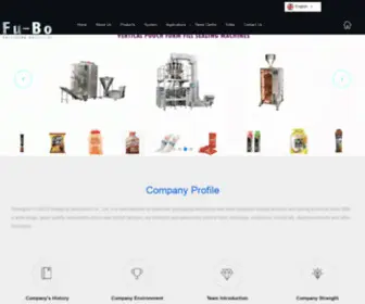 Doypackmachine.com(Shanghai Fubo Packaging Machinery Co) Screenshot