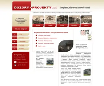 Dozory-Projekty.cz(Zaměření a dozor stavby) Screenshot