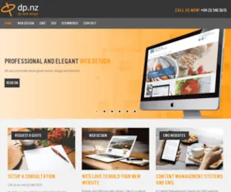 DP.co.nz(Web Design Nelson) Screenshot