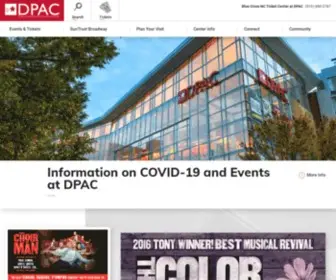 Dpacnc.com(DPAC Official Site) Screenshot