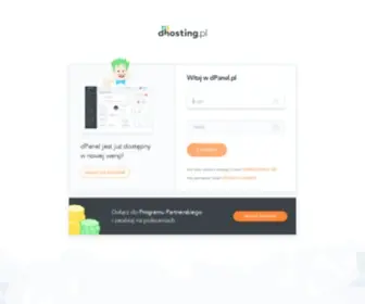Dpanel.pl(Logowanie) Screenshot