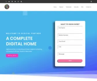 Dpartner.co(Digital Partner) Screenshot