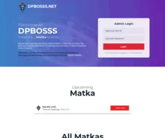 Dpbosss.net(Wwwdpbosssnet Desawar Gali Ghaziabad Faridabad Delhi king) Screenshot