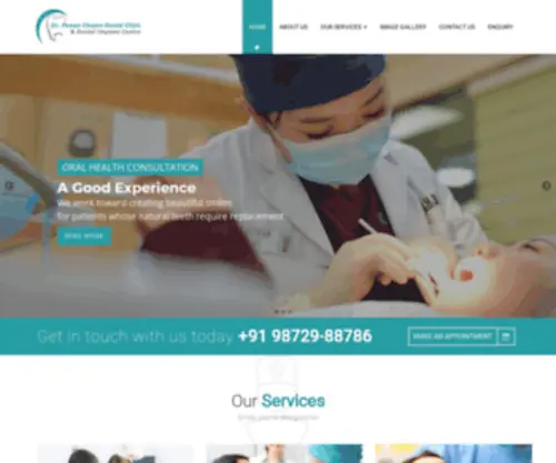 DPCDentalhospital.com(Dental Hospital In Ludhiana) Screenshot